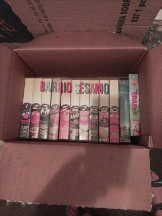 Barrio Sésamo VHS Colección Números 1-10 Peter pan