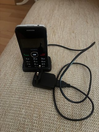 Teléfono Móvil Alcatel Negro