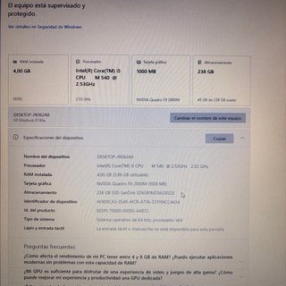 HP Elitebook 8740w Portatile Professionale
