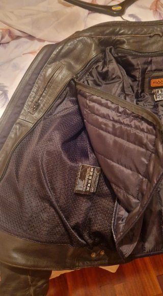 Chaqueta de cuero Moore 4XL