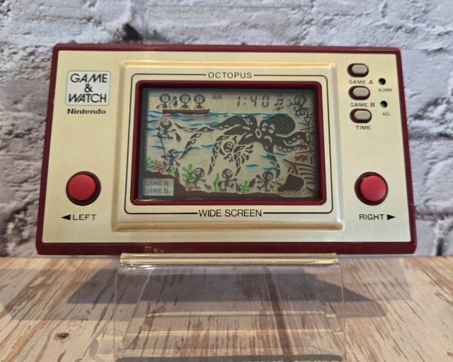 Nintendo Game & Watch Octopus Wide Screen