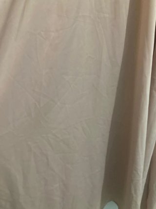 Vestido largo beige