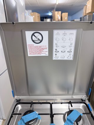 Cocina de gas con garantía