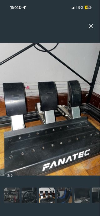 Simulador Fanatec con PC