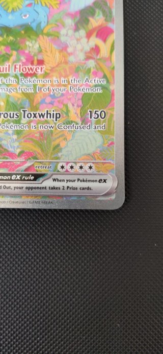 Carta Pokémon Venusaur EX 198/165