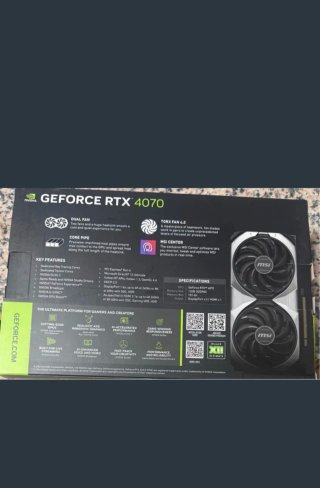 RTX 4070 MSI GEFORCE