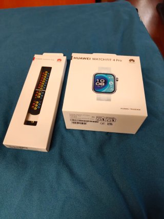 Huawei watch Fit4 pro azul