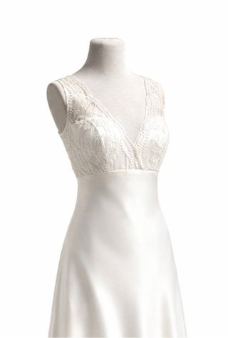 Vestido de Novia Minimalista Satén
