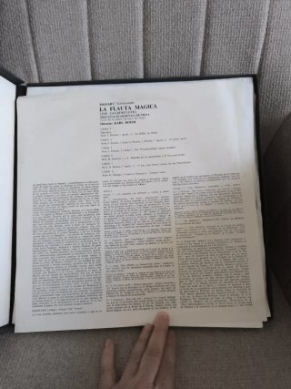 Mozart La Flauta Mágica LP Decca GOS 501/3