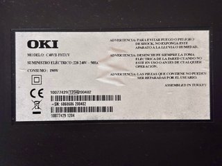 Televisor OKI 40 pulgadas LCD