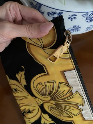 Bolso de mano Versace Negro y Dorado