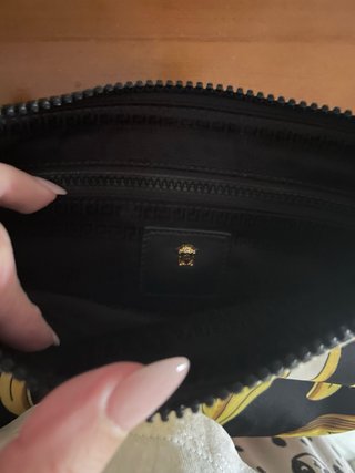 Bolso de mano Versace Negro y Dorado