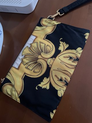 Bolso de mano Versace Negro y Dorado