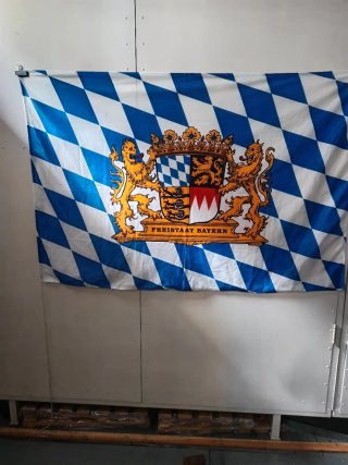 Bandera de Baviera Freistaat Bayern