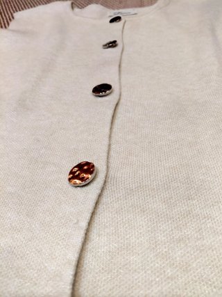 Chaleco punto fino Zaru Talla Única M/L
