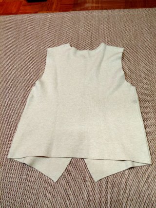 Chaleco punto fino Zaru Talla Única M/L