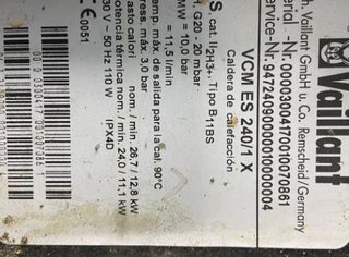 REPUESTOS DE CALDERA VAILLANT VCM 240 X