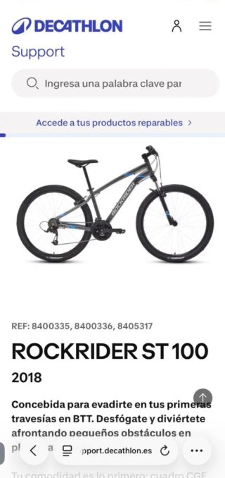 Bicicleta Rockrider