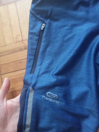 Pantalón ciclista mujer Kalenji azul