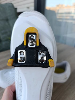 Zapatillas Ciclismo Blancas Boa