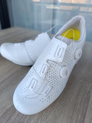Zapatillas Ciclismo Blancas Boa