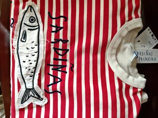 Sudadera Zara Edición Limitada San Juan Sardinas.