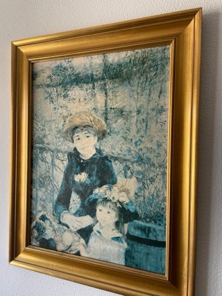 Cuadro La Mujer Sentada Picasso y varios cuadros