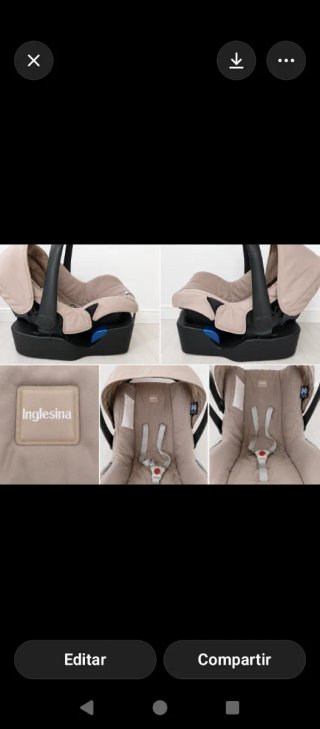 Silla coche portabebés Inglesina