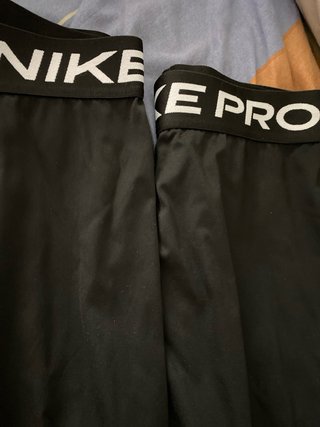 Dos Pantalones Nike Pro negros