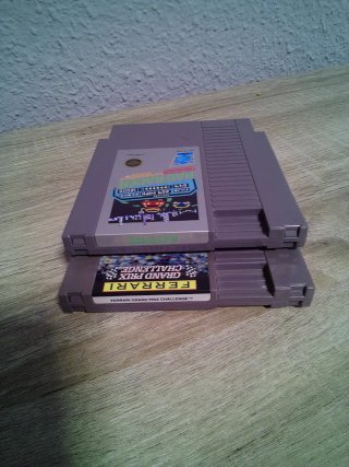 Rad Racer y Ferrari Grand Prix Nintendo Nes
