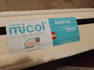 Colchón de tela casi nuevo