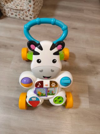 Andador musical cebra Fisher Price