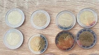 Set di monete commemorative da 2 euro