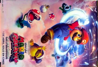 Locandina del Film Super Mario Galaxy
