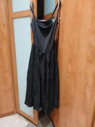 Vestido negro tirantes