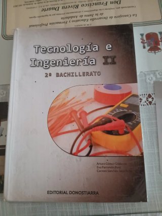 Libro de Tecnología e Ingeniería 2 Bachillerato