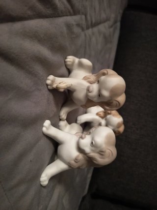 Lladro Porcelana Perros