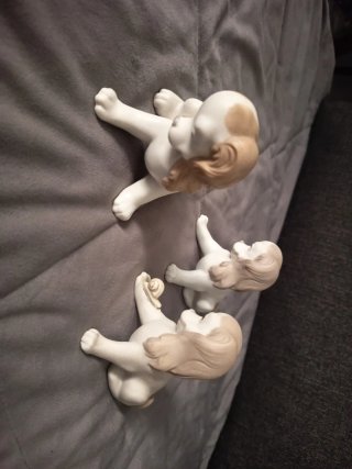 Lladro Porcelana Perros