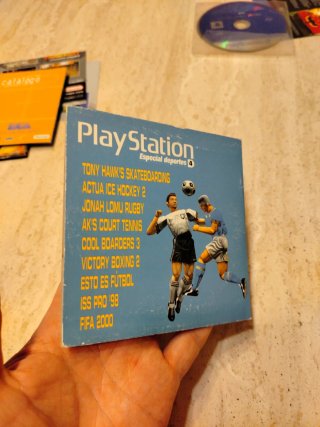 Demo PS1 Speciale Sport 4 in scatola di cartone