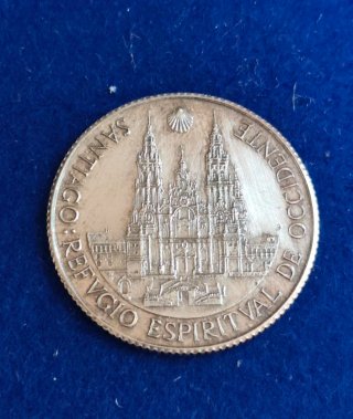 3 Medaglie Anno Santo Compostelano in Argento