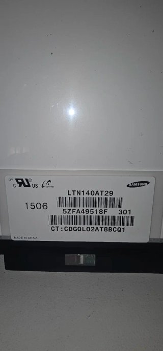 Pantalla LCD Samsung 14 Pulgadas LTN140AT29