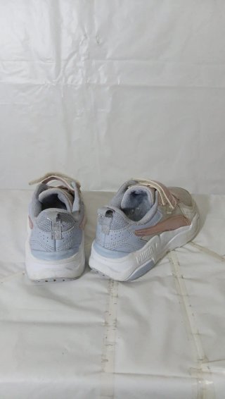 Sneakers bambina Puma rosa e bianche