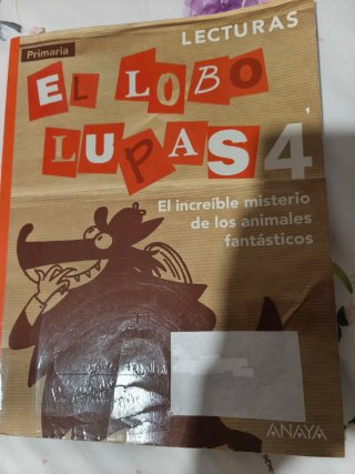 Libro lobo lupas 4 primaria