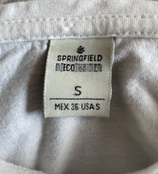 Camiseta manga larga Springfield hombre Talla S