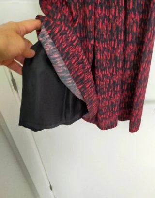 Vestido tirantes Sita Murt rosa y negro