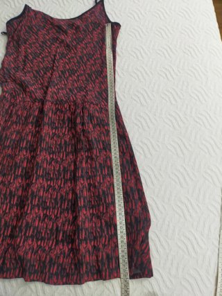 Vestido tirantes Sita Murt rosa y negro