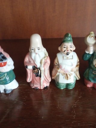 Los 7 Dioses chinos de la fortuna.