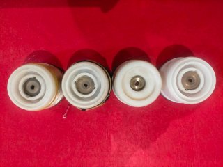 4 Bobinas de Teflón Carretes Pesca.