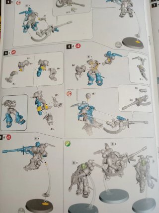 X3 supresores primaris Warhammer 40k