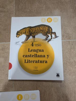 Lengua castellana y literatura, 4 ESO